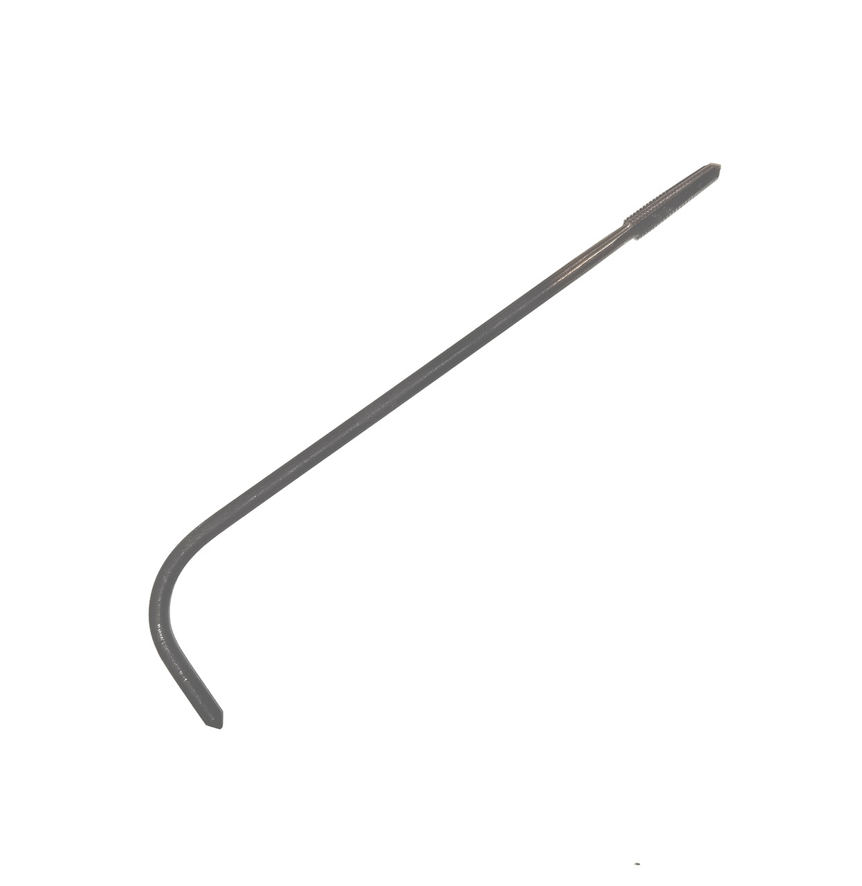 Мітчик гайковий М5х0.8мм Р6М5 вигнутий хвостовик 140мм