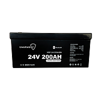 Акумулятор LiFePo4 UWarmSof 24V 200Ah BMS + Bluetooth