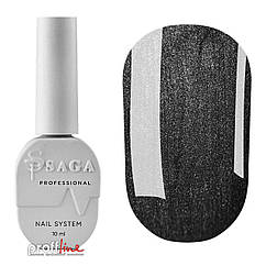 Гель-лак Saga Professional Wine Cat №01 котяче око чорний, 10 мл