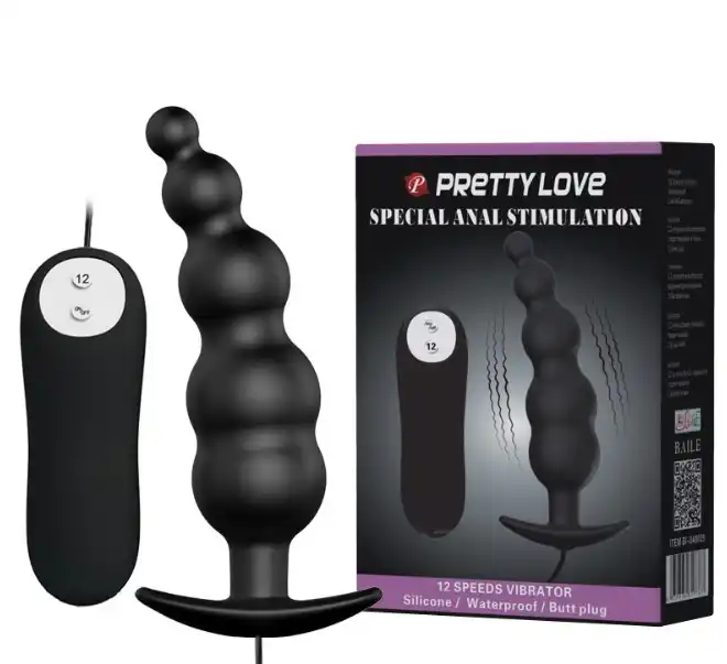 Анальна пробка з вібрацією Pretty Love Special Anal Stimulation