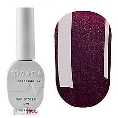 Гель-лак Saga Professional Wine Cat №04 котяче око темно-фіолетовий, 10 мл