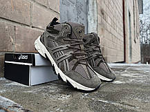 Чоловічі зимові кросівки на хутрі Asics Gel-Sonoma 15-50 Gore-tex Beige бежеві водонепроникні, фото 6