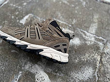 Чоловічі зимові кросівки на хутрі Asics Gel-Sonoma 15-50 Gore-tex коричневі водонепроникні, фото 3
