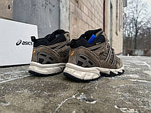 Чоловічі зимові кросівки на хутрі Asics Gel-Sonoma 15-50 Gore-tex коричневі водонепроникні, фото 5