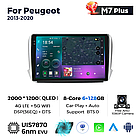 Штатна магнітола Mekede  M7 Plus Peugeot 208 (2013-2019) CarPlay QleD, фото 4