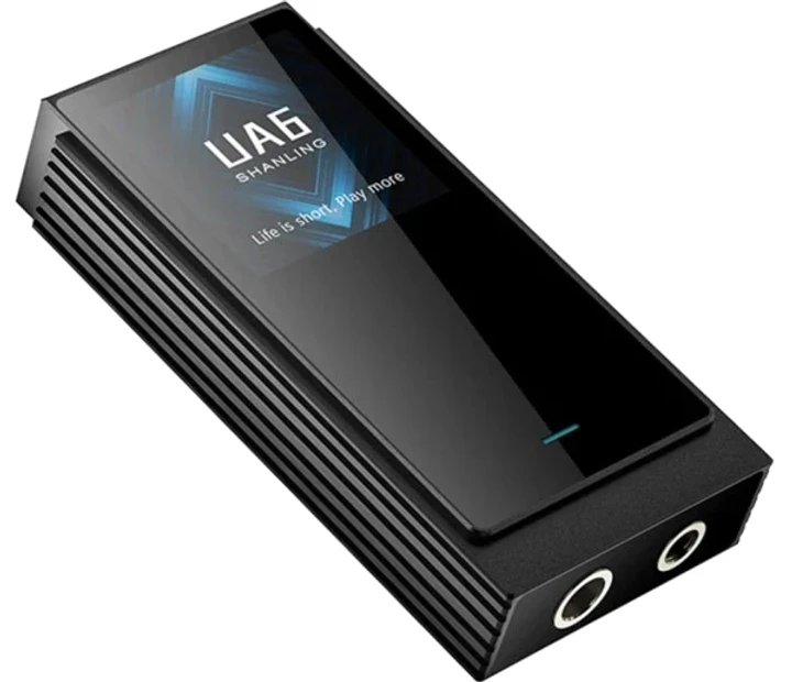 ЦАП з підсилювачем для навушників Shanling UA6 Black + Case (скрите паковання)