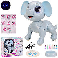 Тваринний слоник на керуванні, аксесуари, USB-заряд, світло, звук, коробка 28*13*25 см