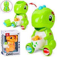 Гра для купання динозавр, 21 см, водоспад, присоски, 2 різновиди, у коробці, 16,5-25-14см