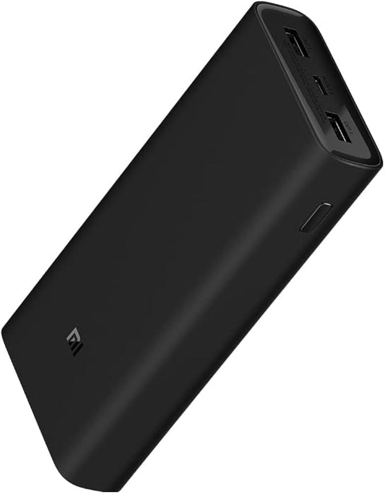Зовнішній акумулятор Xiaomi Mi 20000 mAh 50 W PB200SZM портативна батарея чорна
