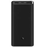 Зовнішній акумулятор Xiaomi Mi 20000 mAh 50 W PB200SZM портативна батарея чорна, фото 3