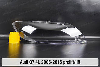 Скло фари Audi Q7 4L (2005-2015) дорест/рест праве