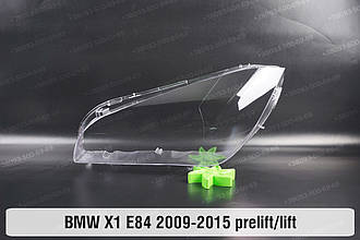 Скло фари BMW X1 E84 (2009-2015) дорест/рест ліве