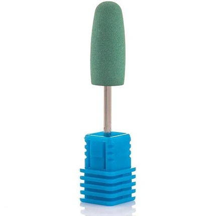 Фреза силіконова Nail Drill Куля довга 601G Зелений, фото 1
