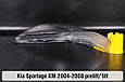 Скло фари KIA Sportage KM (2004-2008) дорест/1 рест ліве, фото 8
