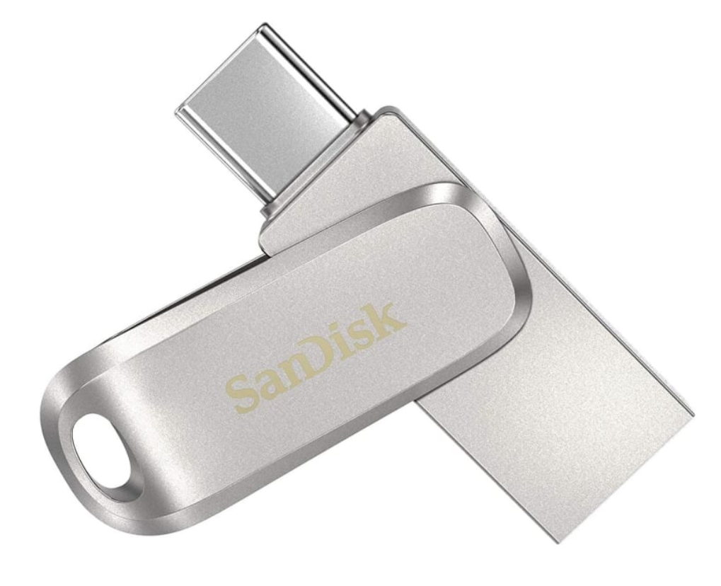 Флешка SanDisk 256GB Ultra Dual Drive Luxe USB Type-C 150MB/s (SDDDC4-256G-G46)
