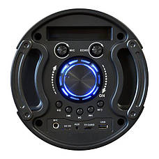 Портативна колонка ZQS-6210W музична колонка акумуляторна мікрофон пульт 50 Вт, фото 4