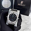 Годинник наручний Hublot Classic Fusion Diamond Automatic Silver-Black, фото 3