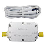 Антенний підсилювач LNA 10МГц-6ГГц, до 30дБ, WYDZ-LAN-10M-6GHz, фото 5