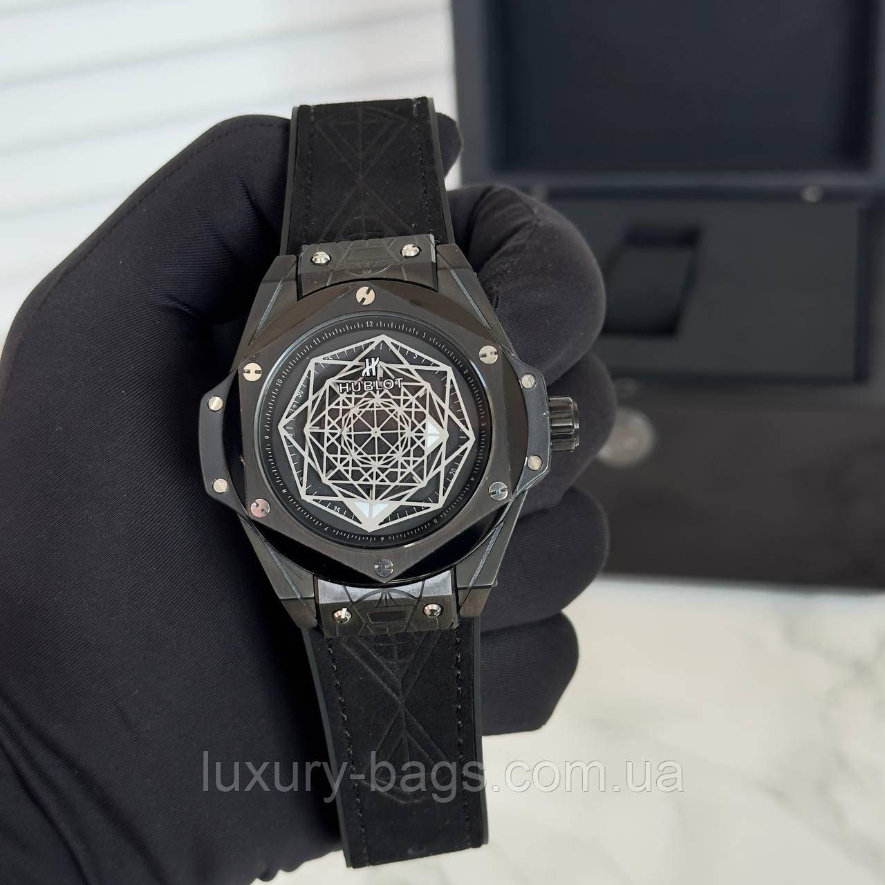 Годинник наручний Hublot Big Bang Sang Bleu All Black, фото 1