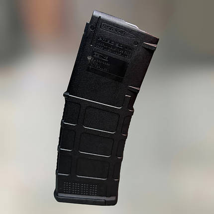 Магазин для AR15 Magpul на 30 патронів, колір Чорний, PMAG 30 GEN M3 AR/M4 5.56x45mm / .223 Remington (MAG557), фото 1