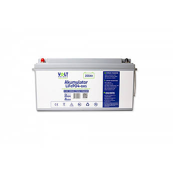 Акумуляторна батарея Volt Polska LiFePO4 12,8V 200Ah (150А) + BMS, фото 3