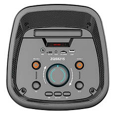 Портативна колонка ZQS-8215 акумуляторна музична колонка Bluetooth 5.0 акустична система 40 Вт, фото 3