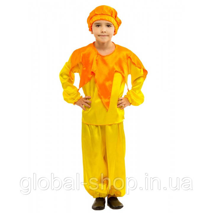 Дитячий карнавальний костюм Сонечка, Лучіка для хлопчика, р 110-134 см