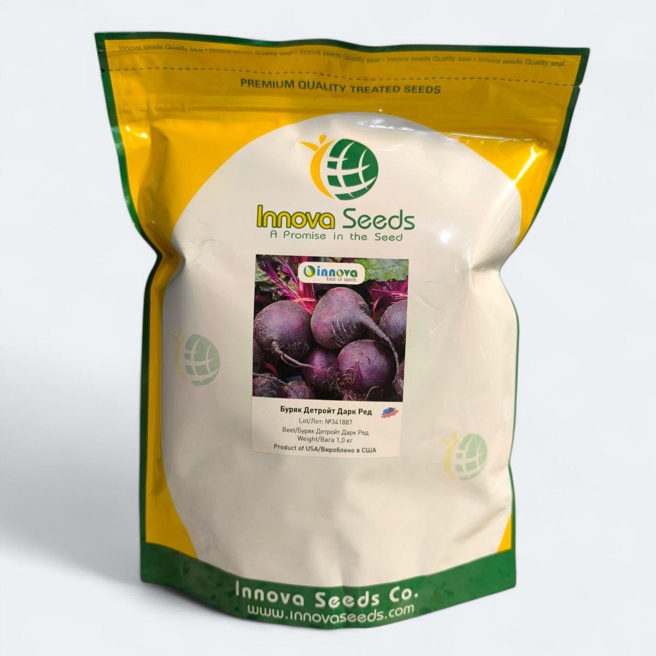 Детройт Дарк Ред (1 кг) насіння буряка столового Innova Seeds