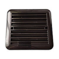 Вентилятор бічний витяжний 12V до автофургону автобудинку причепа яхти чорний