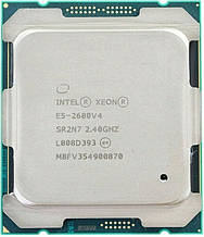 Процесор Intel Xeon E5-2680 v4 LGA2011-3 2.4-3.3GHz 120W (14 ядер/28 потоку) Б/В