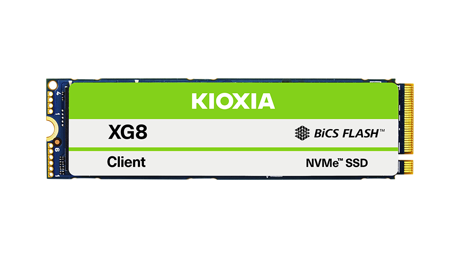 SSD-накопичувач KIOXIA (Toshiba) XG8 2TB PCI-E 4.0 NVMe M.2 (KXG80ZNV2T04) (up to 5800 Mb/s write, 7000 Mb/s read) OEM