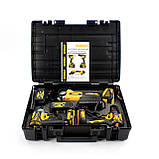 Набір 3в1 АКБ DeWalt 36V (Шуруповерт DCD996 + УШМ DCG409 + Гайковерт DCF922) Набір 3в1 Деволт, фото 4