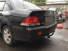 Фаркоп Mitsubishi Lancer IX 2003-2007 (Мітсубісі Лансер 9) без підрізу бампера