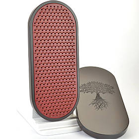 Дошки Садху з термоясеню з мідними цвяхами, преміум садху у чорному та червоному кольорі. Мідні цвяхи для ніг в дизайні Vamp/