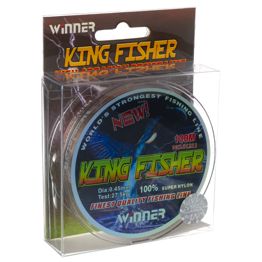 Волосінь winner Кingfisher 0,45mm 100m