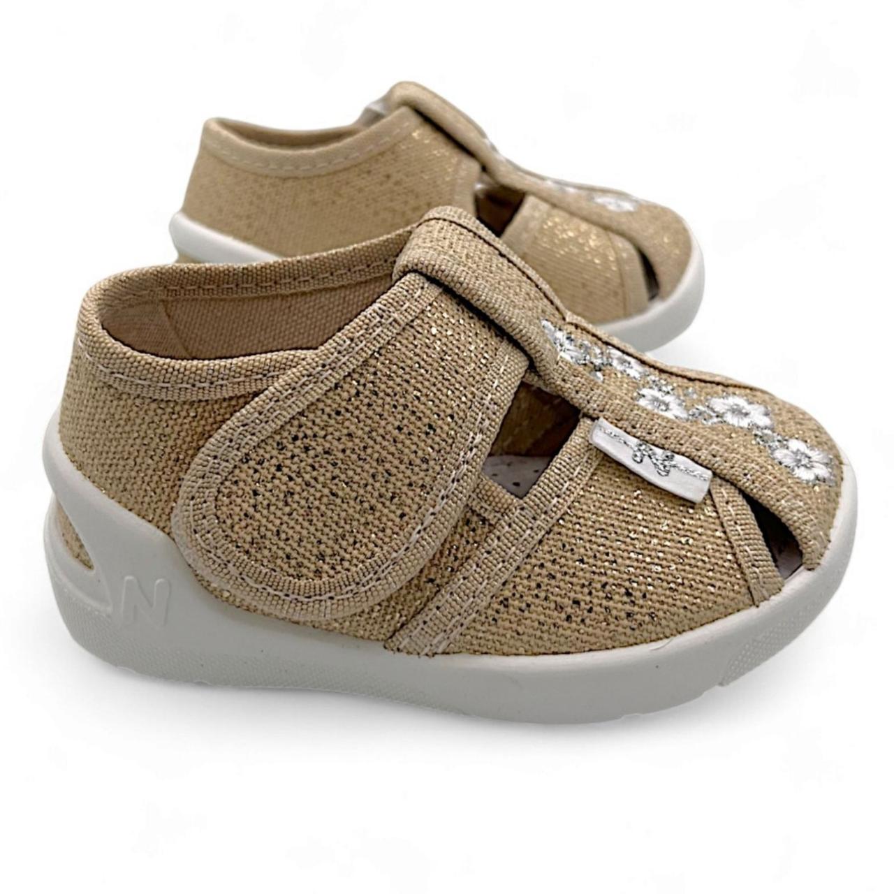 Тапочки дитячі для дівчинки Waldi 20р 22p