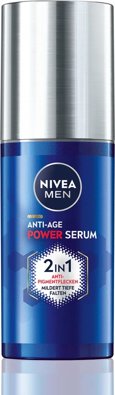 Сироватка для чоловіків проти зморшок і пігментних плям NIVEA MEN Anti-Age Power Serum2 в 1 (30 мл