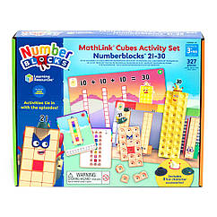 Навчальний ігровий набір Learning Resources серії Numberblocks - Вчимося рахувати 21-30 MathLink HM96321-UK