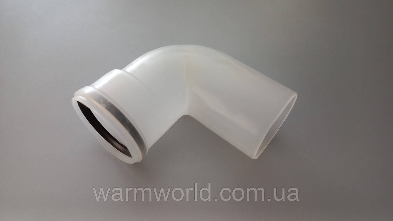 CE0057PP Колено PPR конденсационного котла 90° D=80 мм