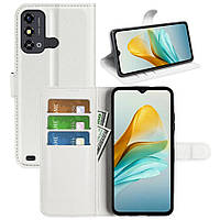 Чохол-книжка Litchie Wallet для ZTE Blade A53 White