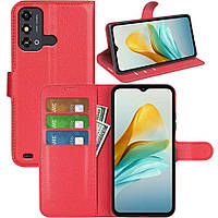 Чохол-книжка Litchie Wallet для ZTE Blade A53 Red