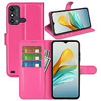 Чохол-книжка Litchie Wallet для ZTE Blade A53 Rose