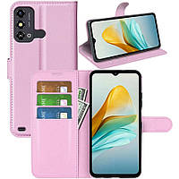 Чохол-книжка Litchie Wallet для ZTE Blade A53 Light Pink