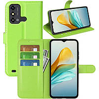 Чохол-книжка Litchie Wallet для ZTE Blade A53 Light Green