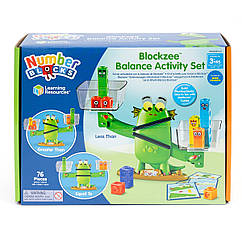 Навчальний ігровий набір Learning Resources серії Numberblocks - Ваги Blockzee HM96089-UK