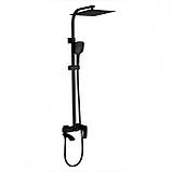 Чорна душова система для ванни SANTEP 976-22 Black, фото 3