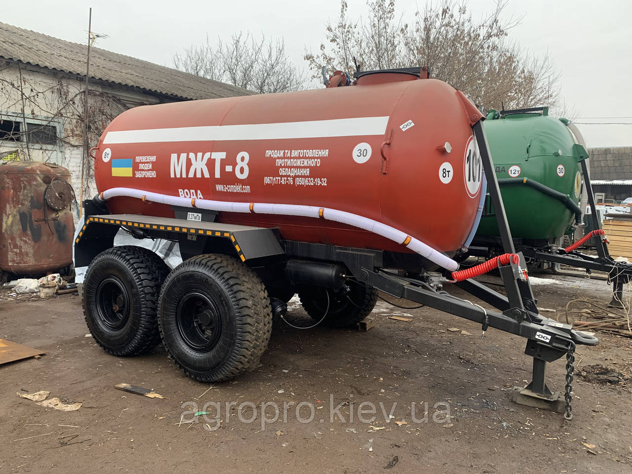 Бочка ПЦ-8  (тандем)