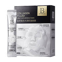 Колагенова маска для обличчя проти зморщок Collagen Filled Light Anti-Wrinkle Mask BEI LING MEI 5g