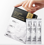 Колагенова маска для обличчя проти зморщок Collagen Filled Light Anti-Wrinkle Mask BEI LING MEI 5g, фото 6