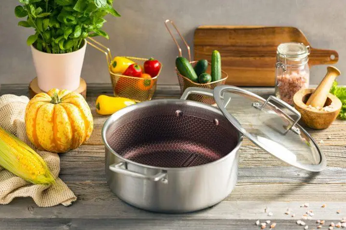 Каструля неіржавка сталь (2,8 л/20 см) Edenberg EB-17056 антипригарне покриття, фото 1